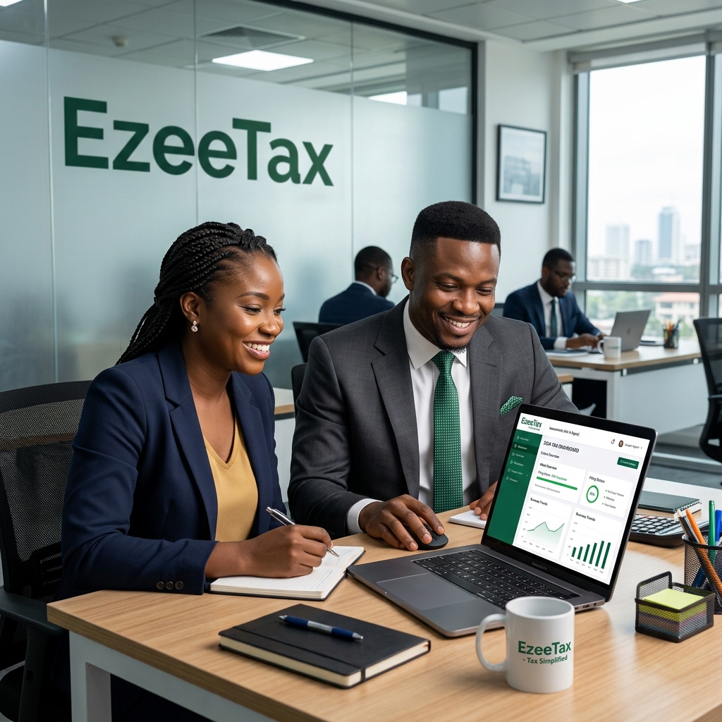 EzeeTax Dashboard Interface